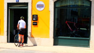 Lisbon bike rentals shop